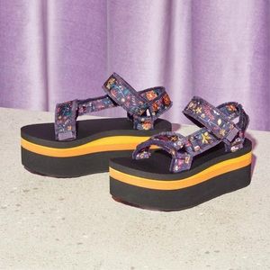 Anna Sui x Teva collab sandals